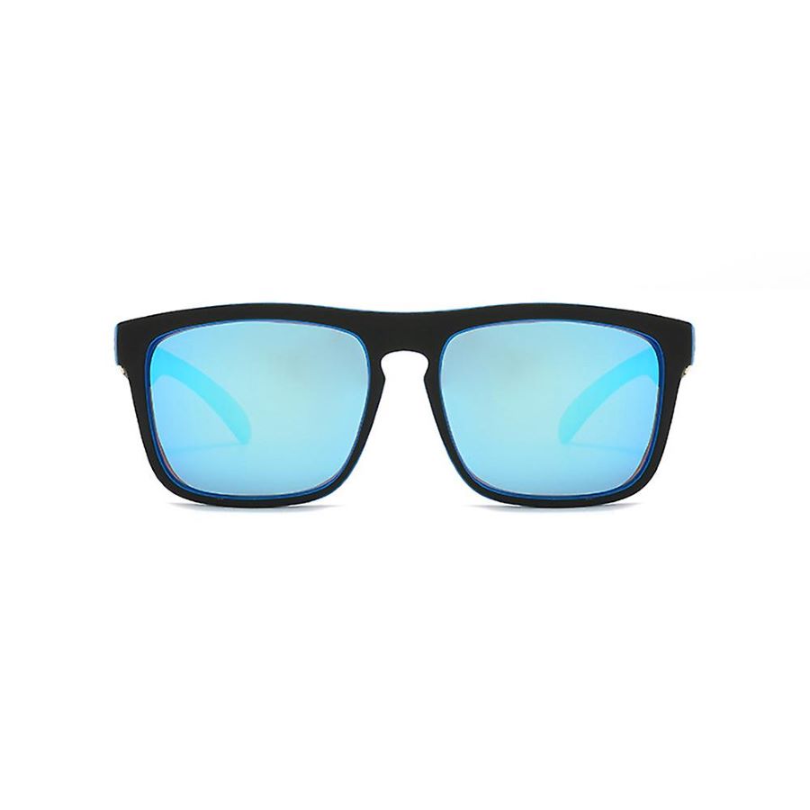 Vintage Retro Square Black and Blue